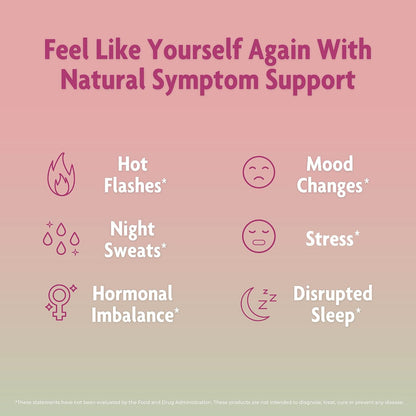 Promensil Perimenopause Supplements for Women – Red Clover Isoflavones with Biotin and Vitamin D, 30 Tablets