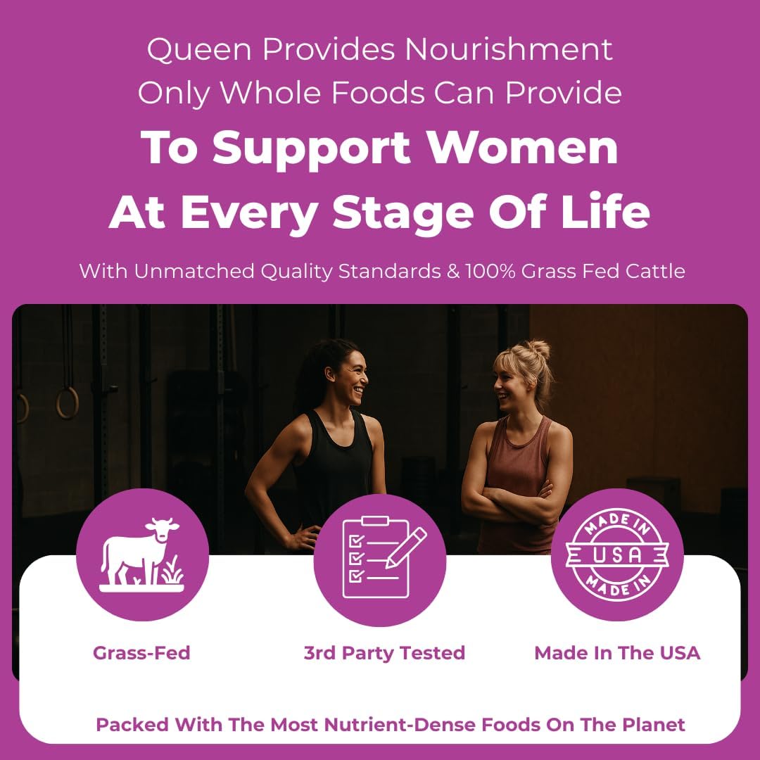 The Fittest Queen Organ Supplement - Hormone and Energy Support, 180 Capsules - görsel 6