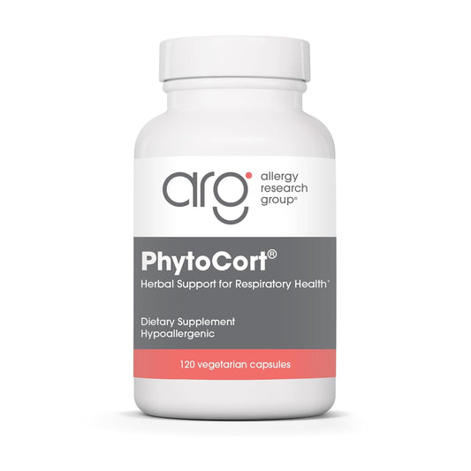 ARG PhytoCort - Herbal Respiratory Support Formula - 120 Capsules
