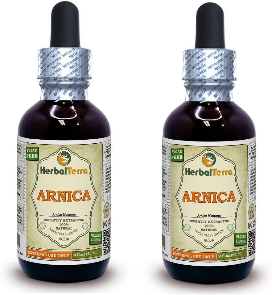 Arnica (Arnica Montana) Dried Flower Liquid Extract 2 Gal - görsel 6