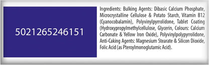 Vitabiotics Ultra Folic Acid 400mcg with Vitamin B12 – 60 Tablets