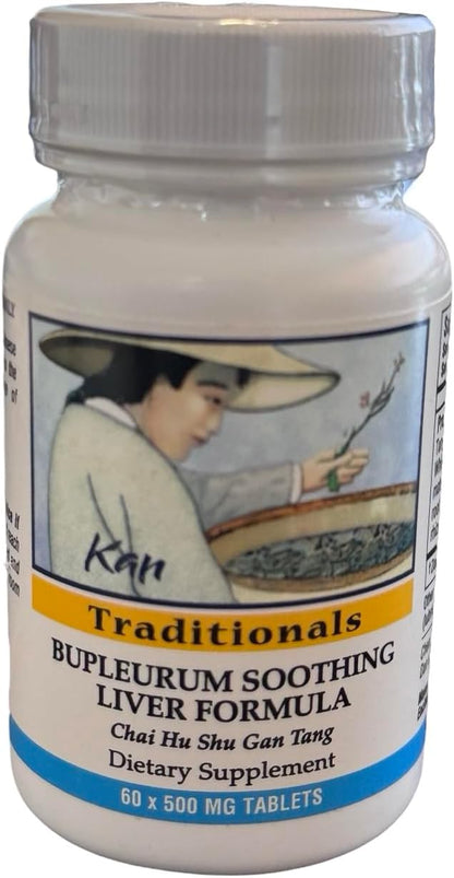 Kan Herbs - Bupleurum Soothing Liver Formula 60 Tablets