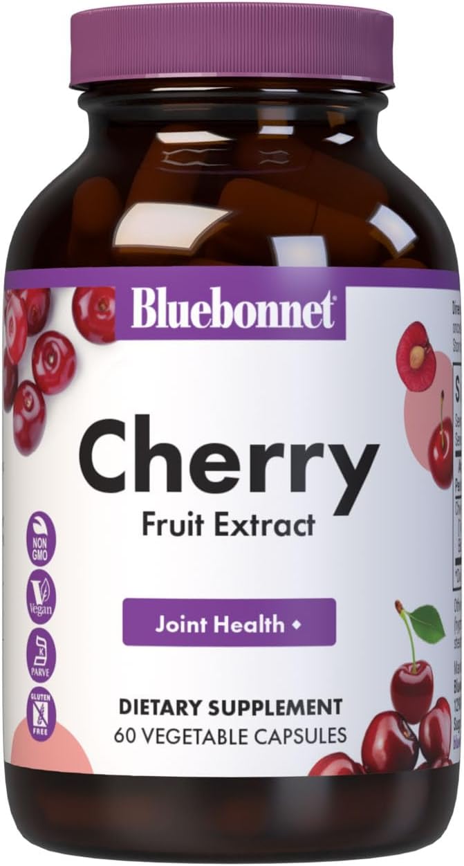 BlueBonnet Super Fruit Cherry Fruit Extract Supplement - 60 Capsules - görsel 1