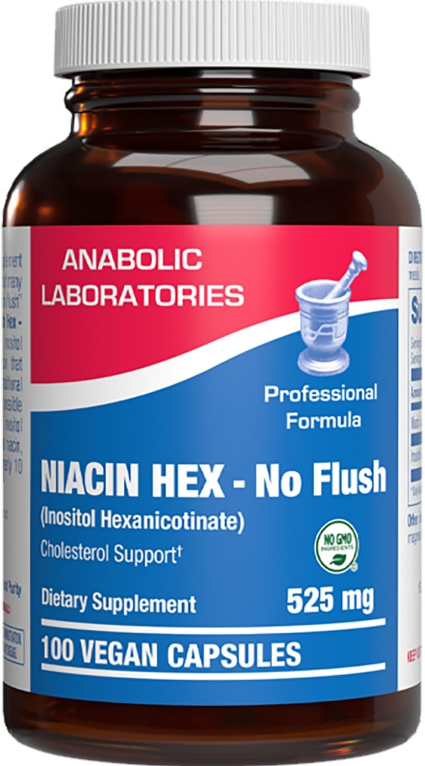 High Absorption Vitamin B3 Niacin (Flush Free) - Clinical Formula - 100 Servings - görsel 1