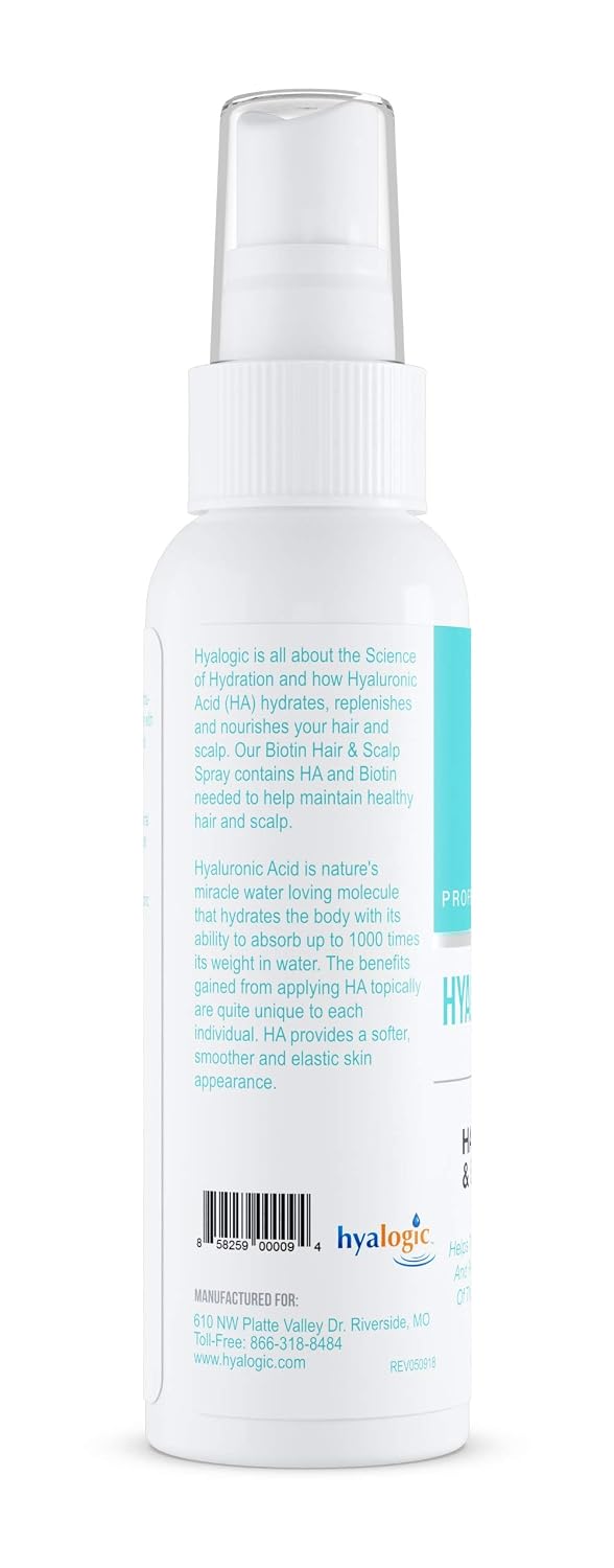 Hyalogic Biotin Hair & Scalp Spray with Hyaluronic Acid, 118 ml - görsel 2