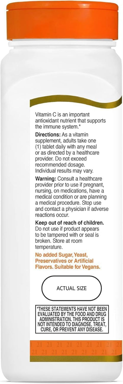 21st Century Vitamin C 1000 mg Tablets 110 Count