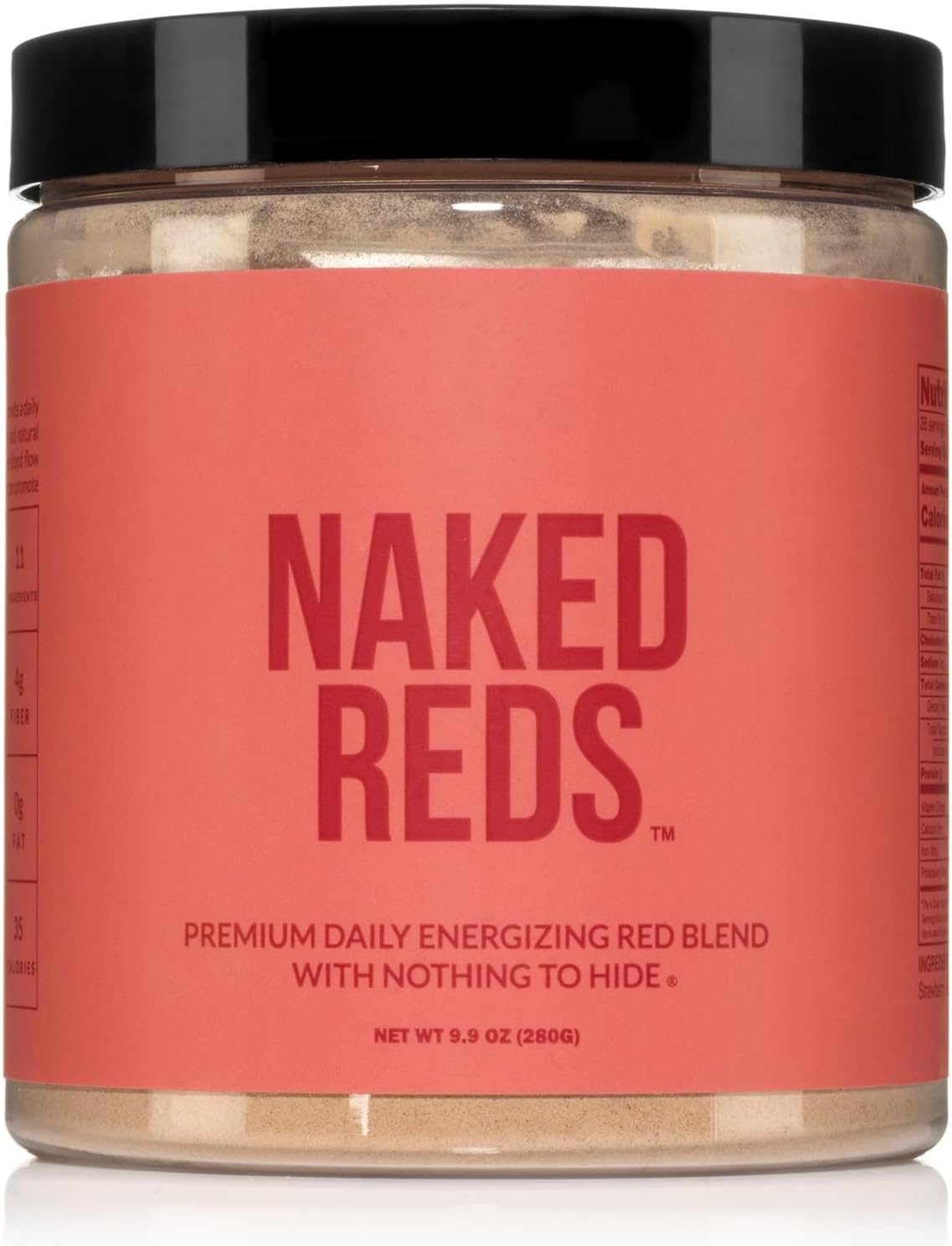 NAKED Reds Superfood Powder - Healthy, Energising Polyphenol Fruit Powder Mix, No Fillers, No Additives, Vegan, Non-GMO, Gluten-Free - 28 Servings - görsel 1