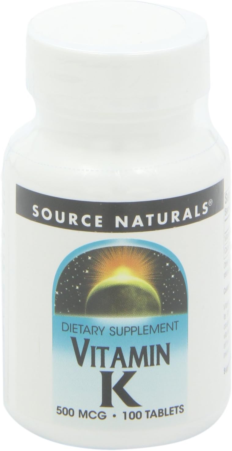 Source Naturals Vitamin K, Supports Normal Bone Health, 100 Tablets - görsel 9