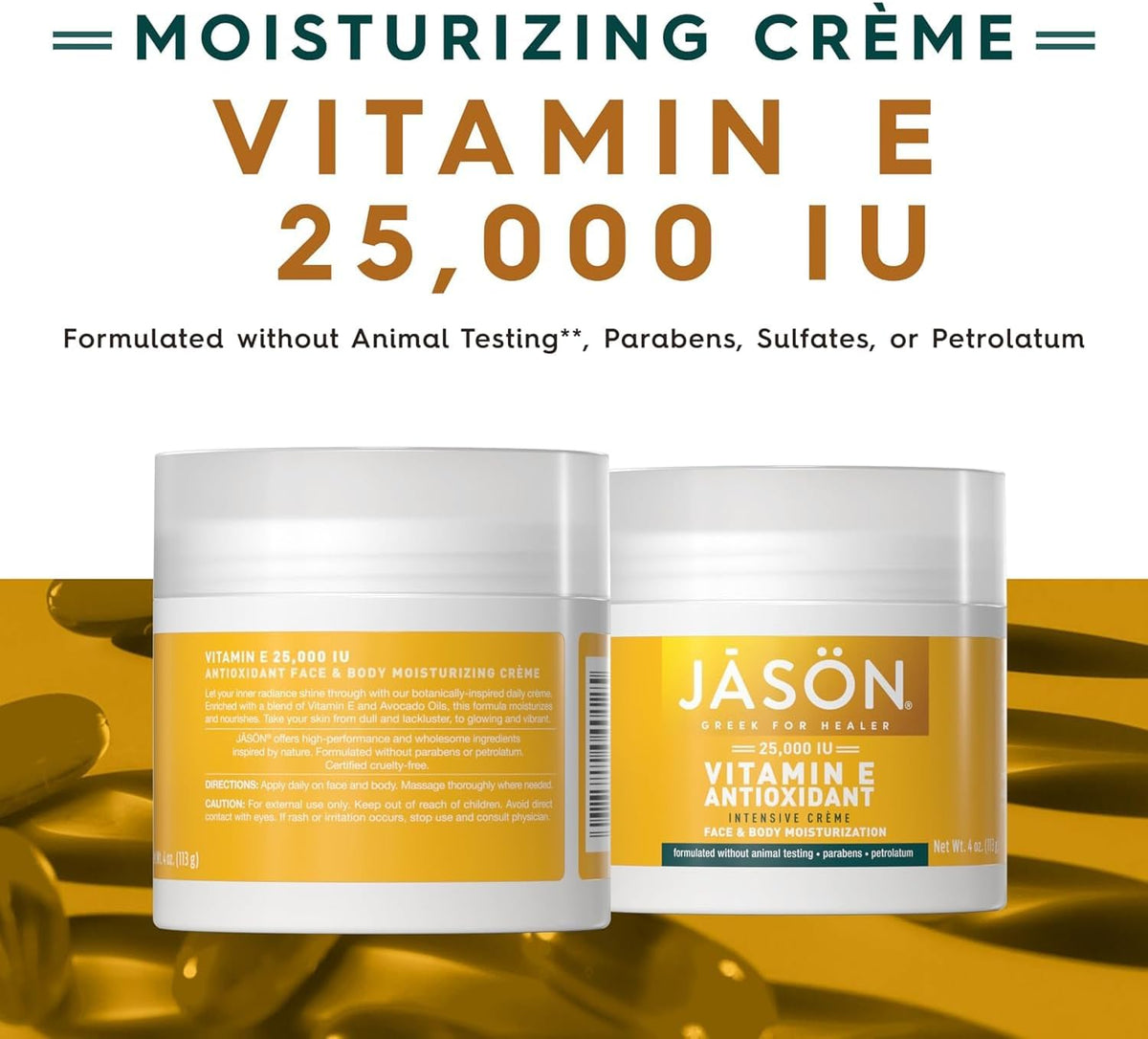 Jason Vitamin E Cream 25,000 IU - görsel 2
