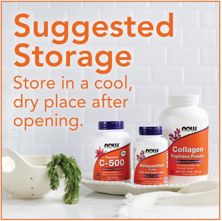 NOW Foods Niacinamide (Vitamin B-3) 500 mg, No Flush, 250 Veg Capsules - görsel 7