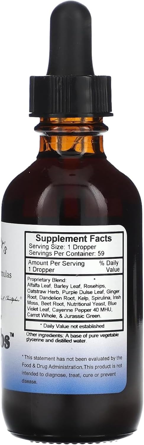 Christopher's Original Formulae Vitalerbs Extract, Nutrient-Dense Herbal Supplement, 60 ml - görsel 2