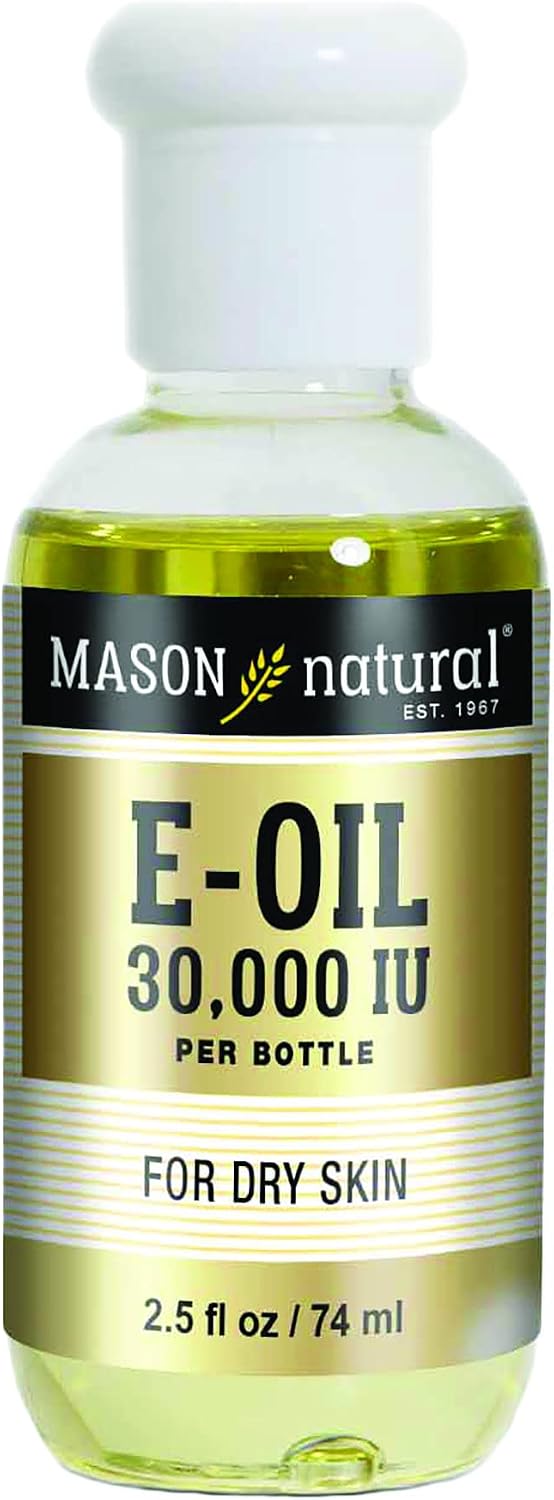 Mason Natural Vitamin E Oil 30,000 IU – Pure Skin Oil, 74 ml - görsel 1