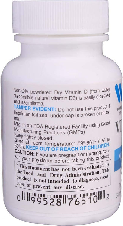Easy Digest Vitamin D-3 2,000 IU – Natural Vitamin D3, High Absorption
