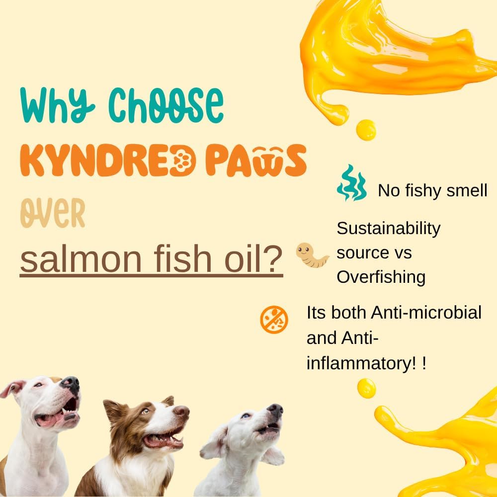 Kyndred Paws Omega-3-6-9 Oil for Dogs – 250 ml - görsel 4