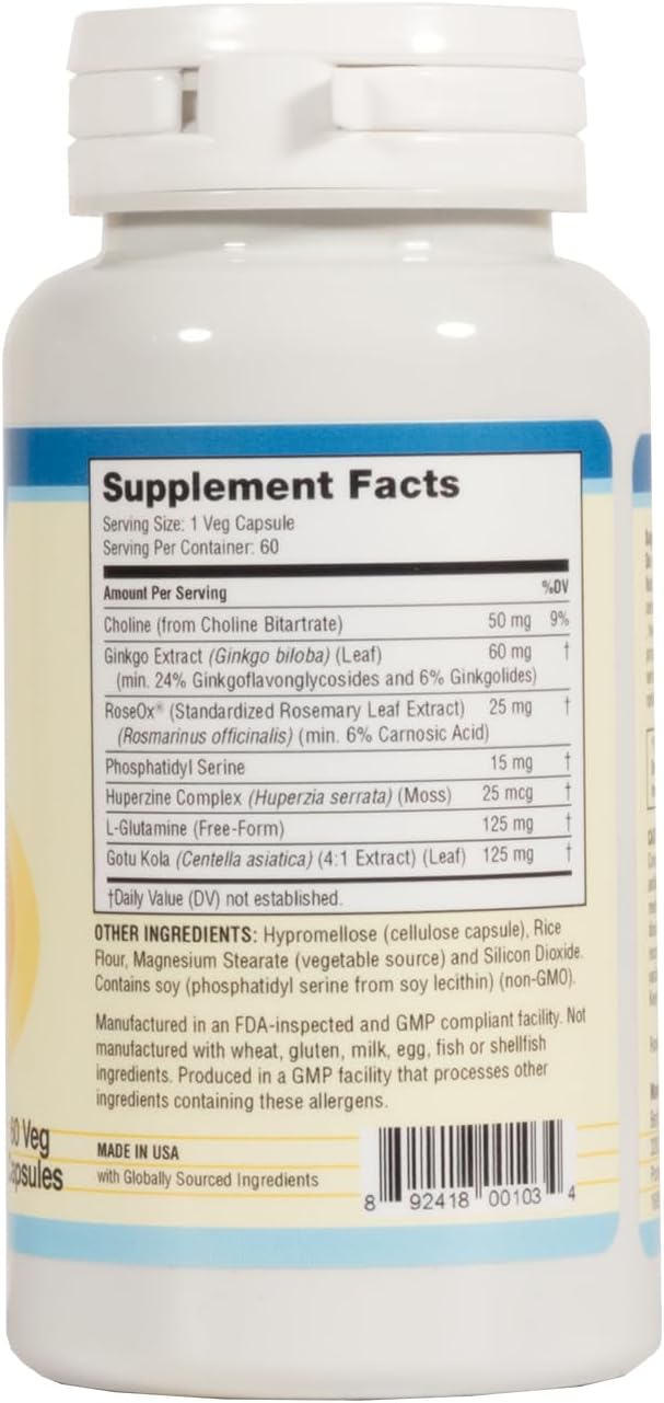 VitaBrain Brain Support Supplement (60 Capsules) - görsel 2