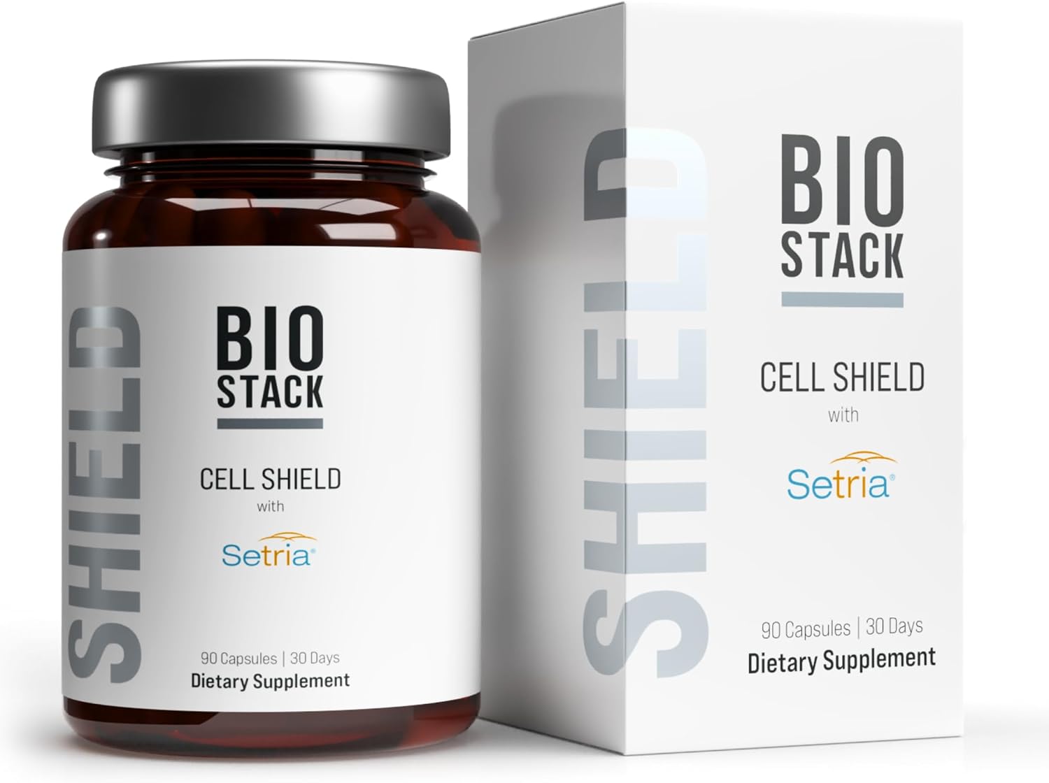 BIOSTACK Cell Shield with Setria Glutathione | Liposomal Supplement with Vitamin C, Turmeric, and C3 Curcumin Complex | Pure Reduced L-Glutathione 500mg - görsel 9