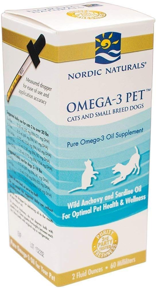 Nordic Naturals - Omega-3 Pet (Cats and Small Breed Dogs) - 60ml (2 Pack) - görsel 1