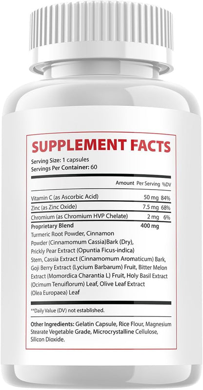 Glyco Vantage Capsules – Advanced All-Natural Supplement (5 Pack, 300 Capsules)
