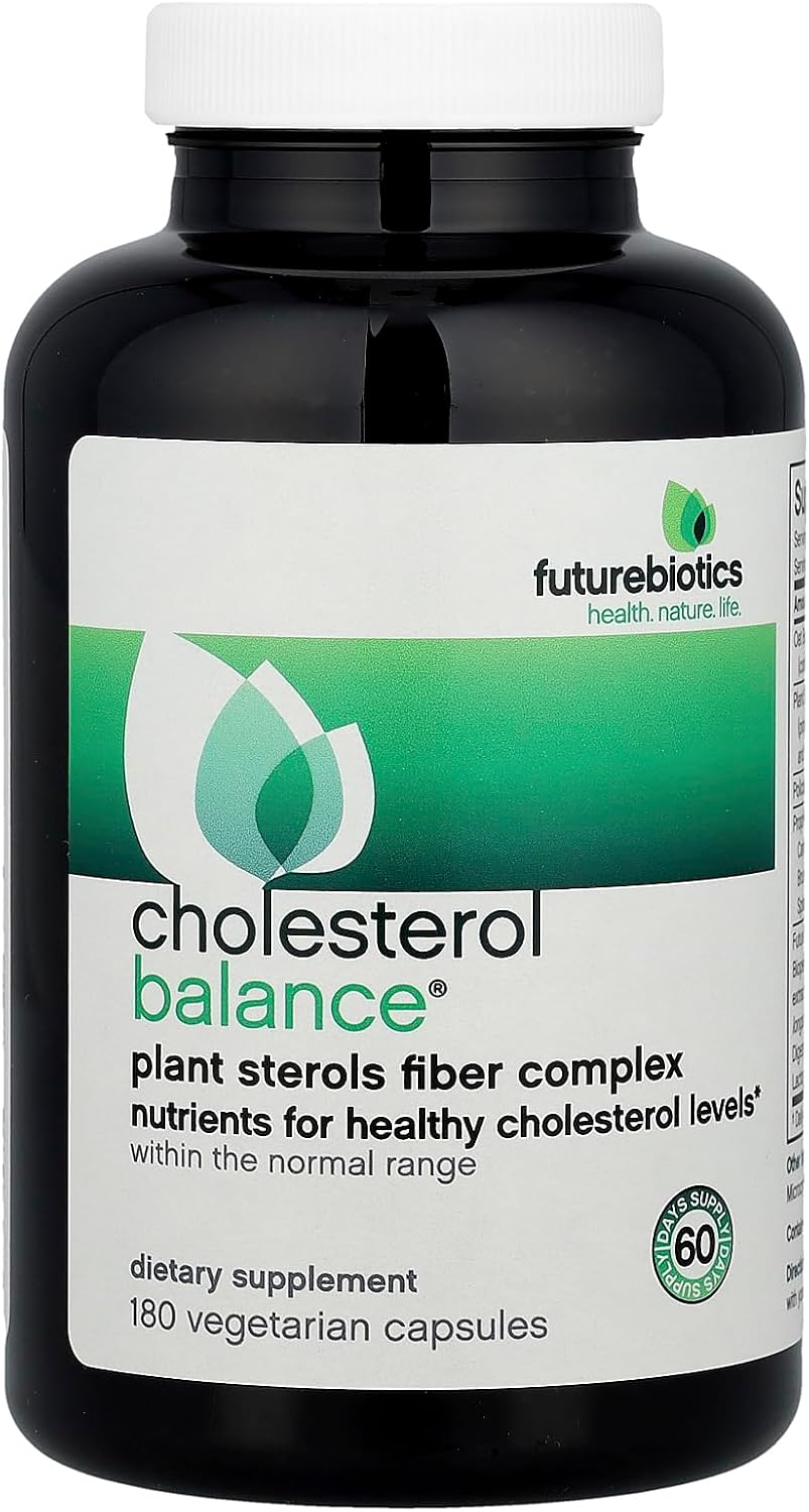 Futurebiotics Cholesterol Balance, 180 Vegetarian Capsules - görsel 1