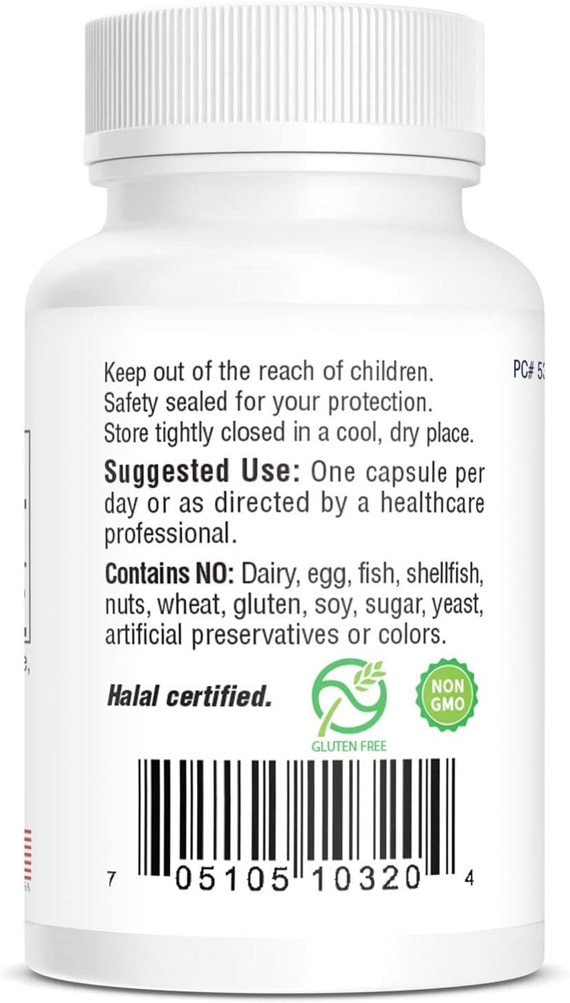 Folic Acid 5mg - BioTech Pharmacal - 100 Capsules - Pack of 2 - görsel 3