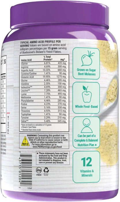 Bluebonnet Nutrition Super Earth Brewer's Yeast Flakes, 210 g