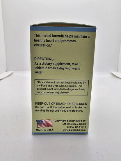 Fu Fang Dan Shen Pian Food Supplement - 50 Tablets (500 mg each)