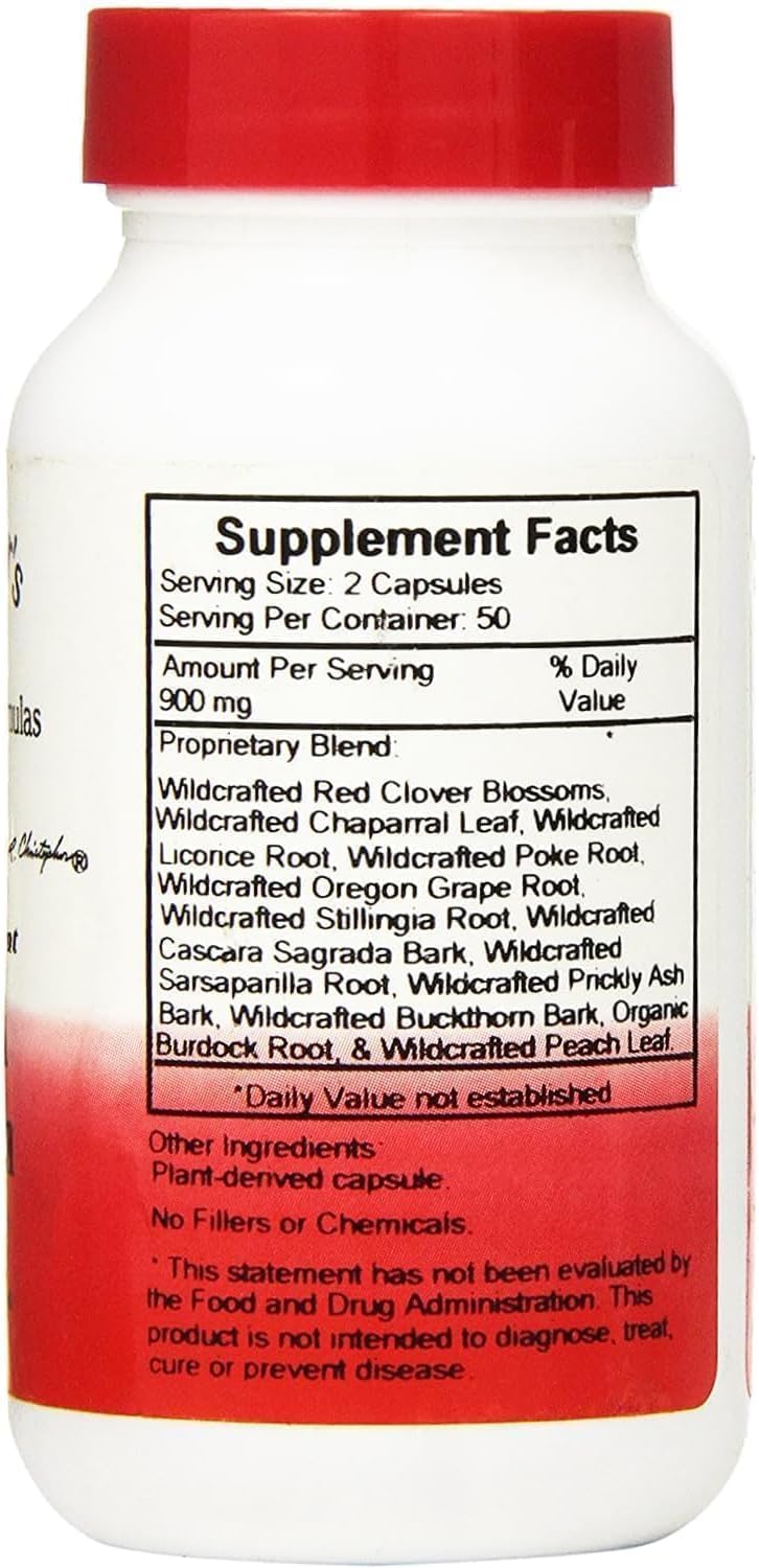 Christopher's Blood Stream Formula – Herbal Circulation & Vein Support - görsel 2