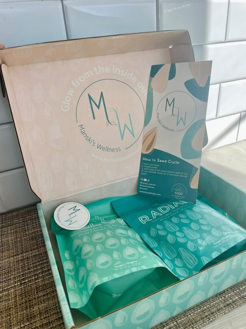 Manski's Wellness Glow & Radiant Seed Cycle Kit - görsel 6