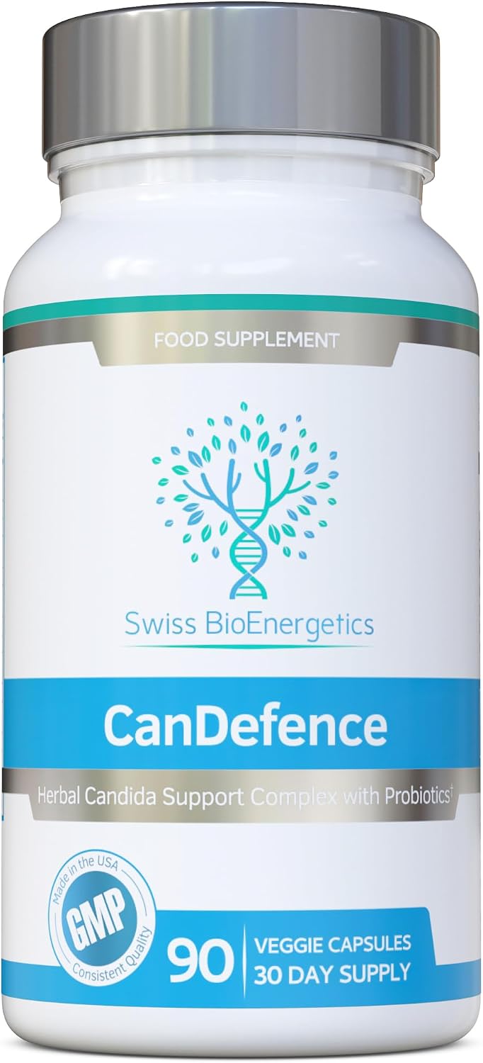 Swiss BioEnergetics CanDefence — Herbal & Probiotic Digestive Support Food Supplement, 90 Vegetarian Capsules - görsel 1