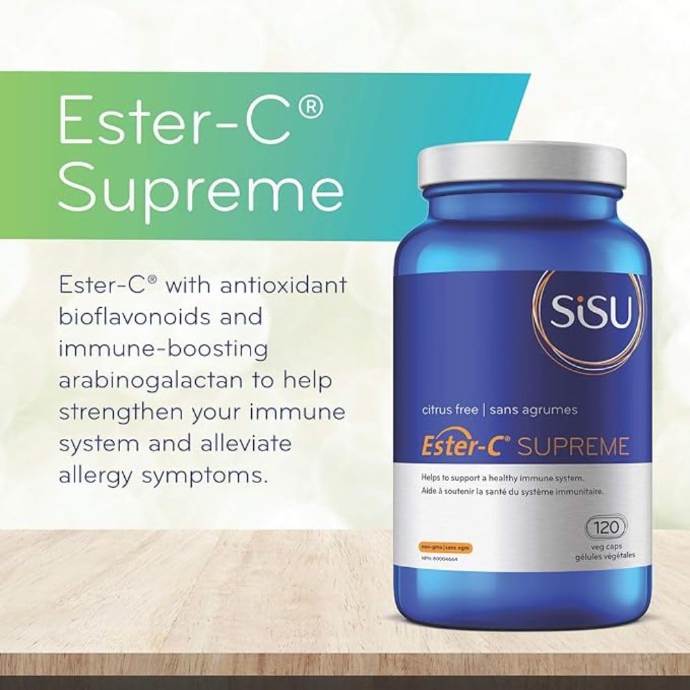 SISU Ester-C Supreme Capsules, 120 - görsel 3