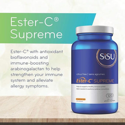 SISU Ester-C Supreme Capsules, 120