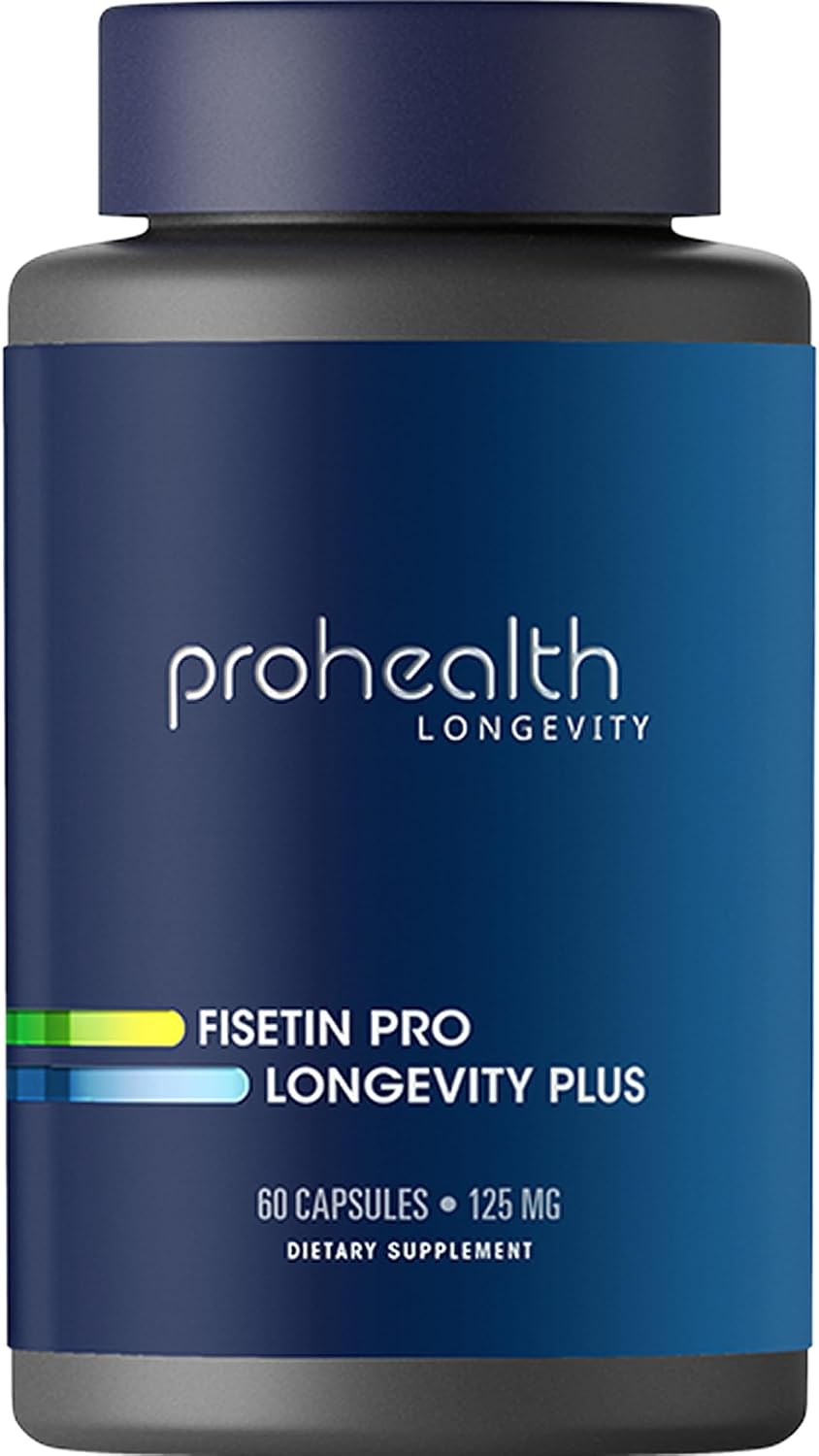 ProHealth Fisetin Supplement 125mg with Polyphenol Blend + MCT Oil - görsel 1
