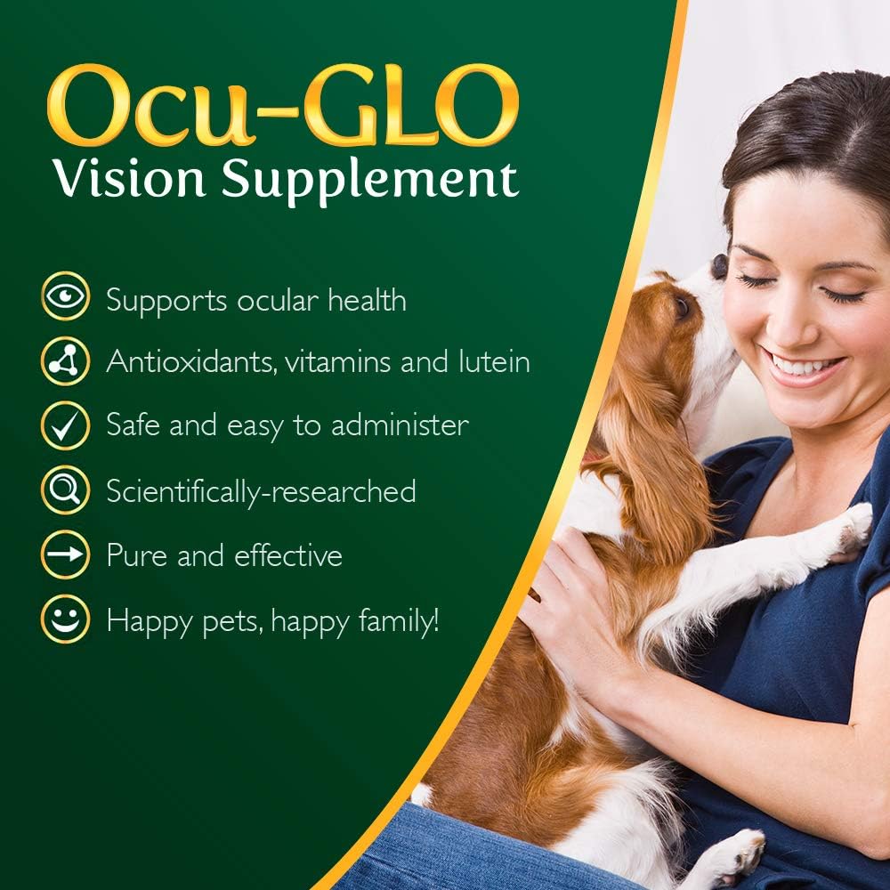 Ocu-GLO Vision Supplement for Medium to Large Dogs (45ct) - görsel 2