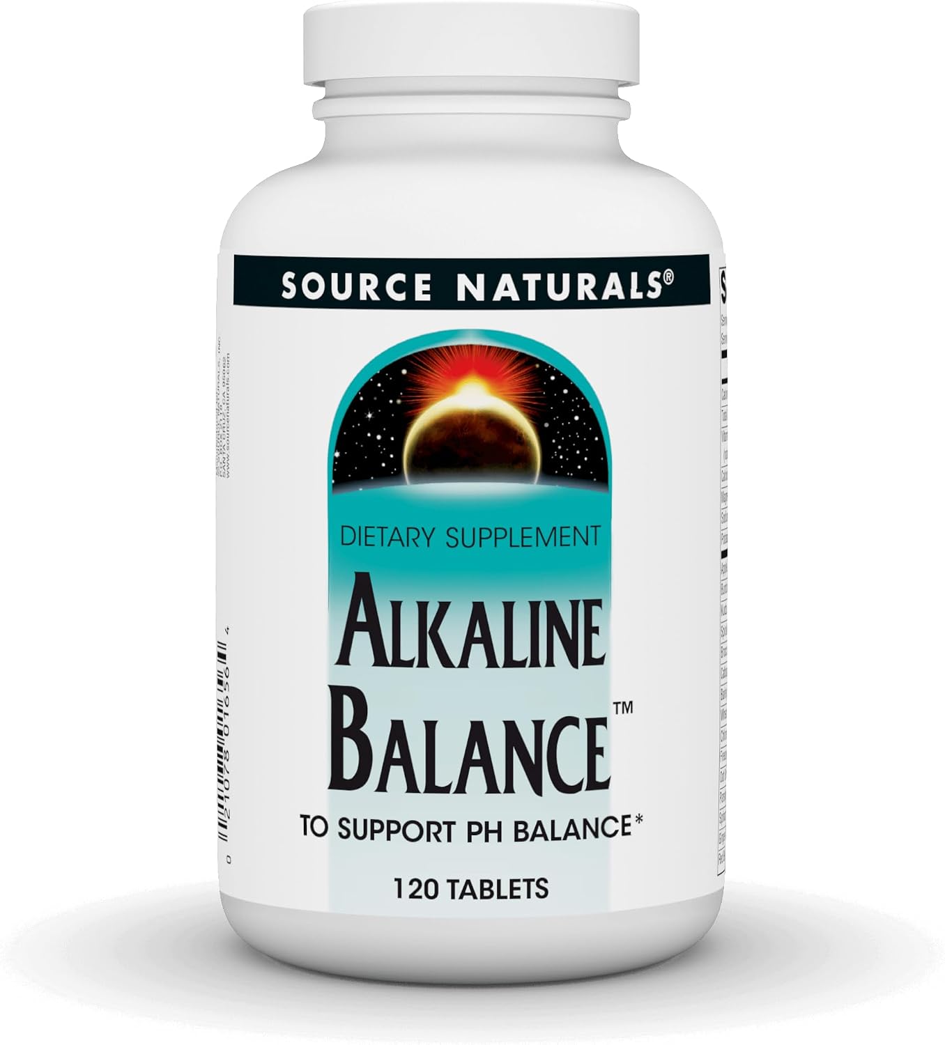 Source Naturals Alkaline Balance – pH Support Food Supplement, 120 Tablets - görsel 1