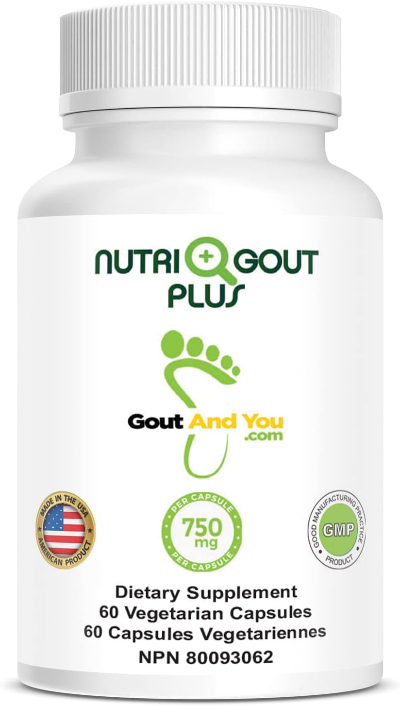 NutriGout Plus – Uric Acid Support Premium Formula – 60 Vegetarian Capsules - görsel 8