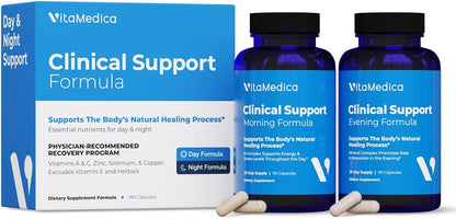 VitaMedica Clinical Support Formula - Multivitamin for Wound Healing & Recovery - Pre- & Post-Surgery Supplement