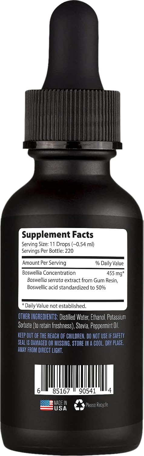 Lyfetrition Boswellia 455 mg Liquid Supplement – 120 ml (220 Servings) - görsel 2