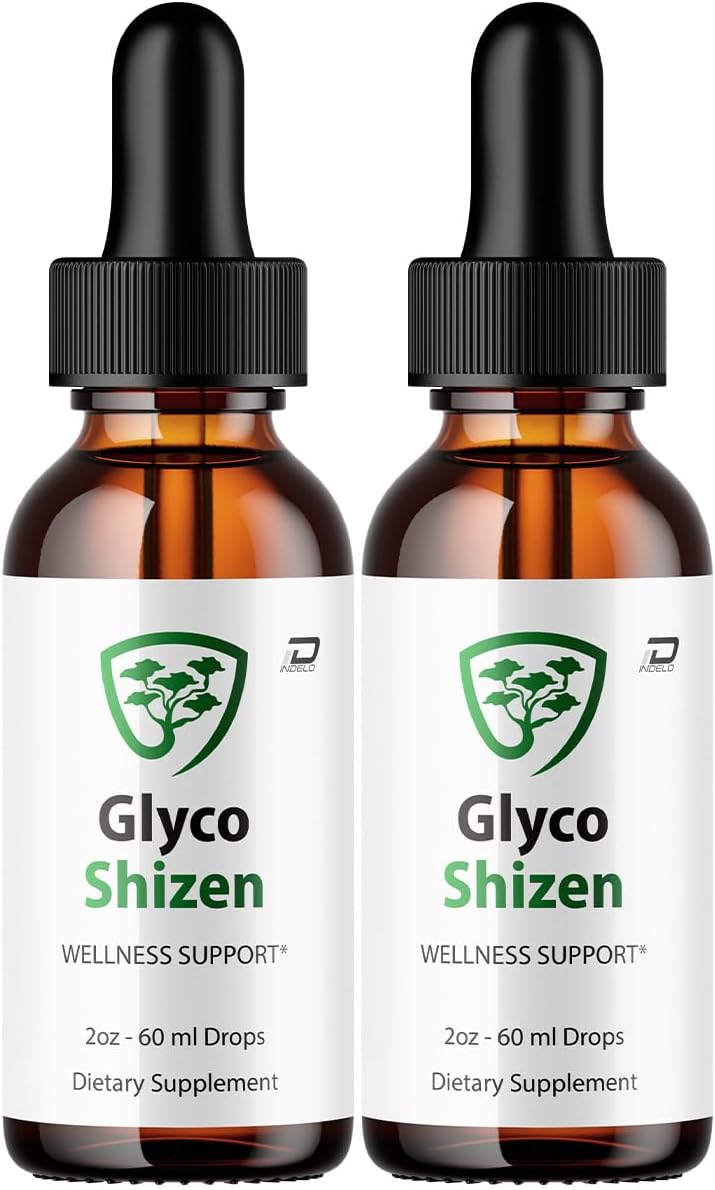 Glyco Shizen Healthy Formula – Extra Strength Liquid Drops (2 Pack, 2 Month Supply) - görsel 1