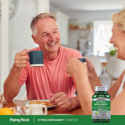 Piping Rock Citrus Bergamot Supplement – 100 Vegetarian Capsules, Non-GMO & Gluten-free