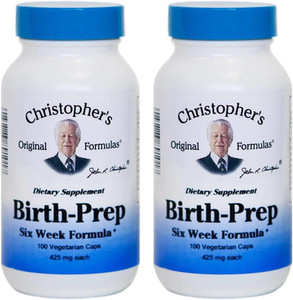 Christopher's Original Formulae Birth-Prep Capsules – Herbal Blend for Mothers-to-Be