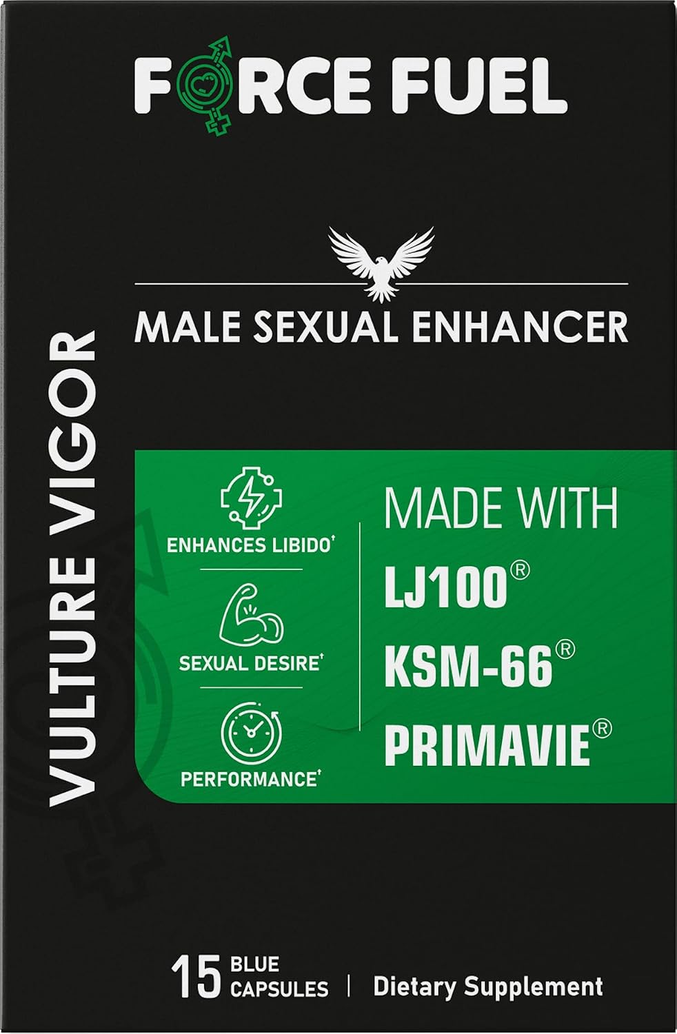 Vulture Vigour – Male Performance Enhancement Supplement - görsel 1