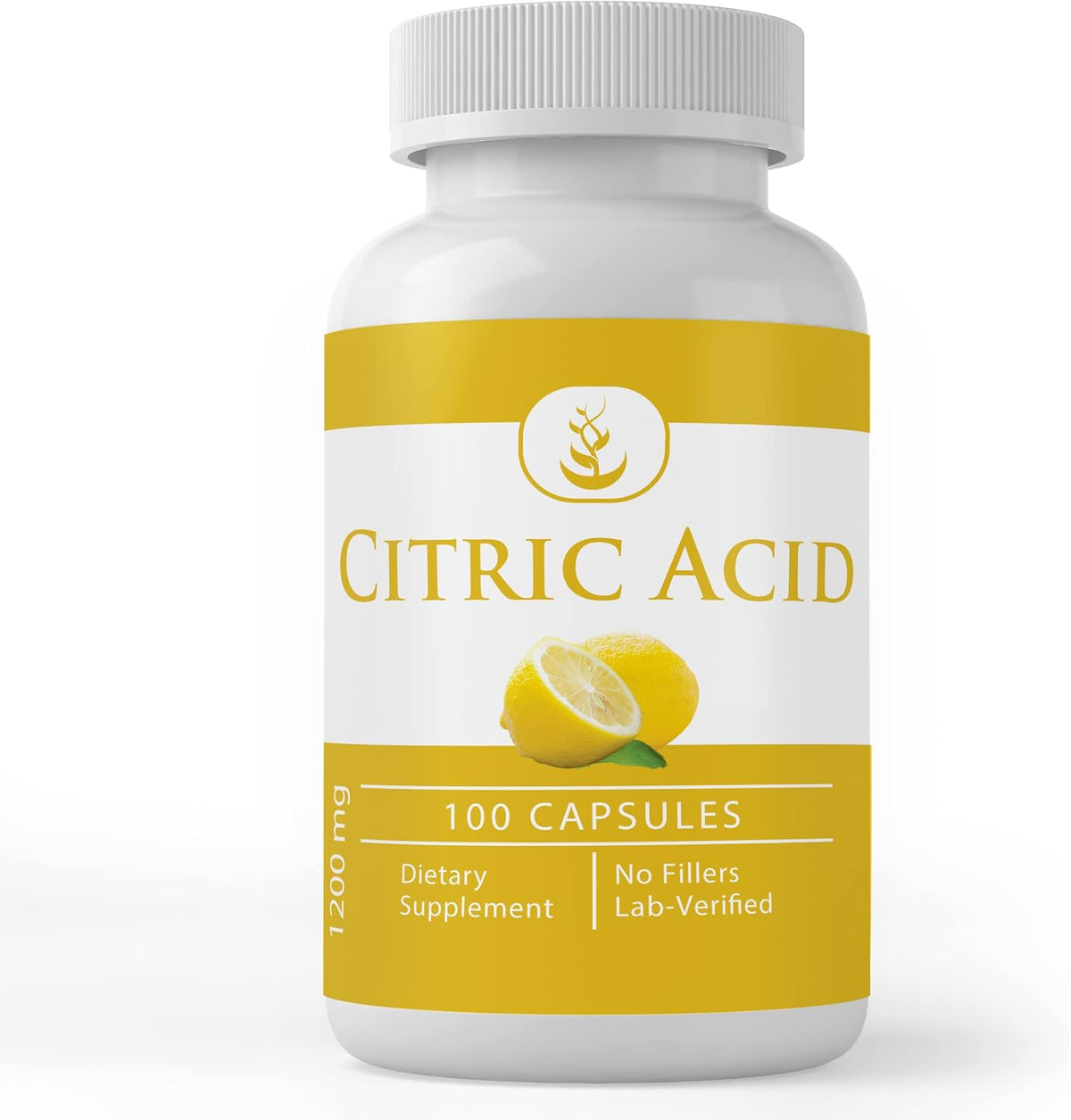 PURE ORIGINAL INGREDIENTS Citric Acid, 100 Capsules – Always Pure, No Additives or Fillers, Lab Verified - görsel 1