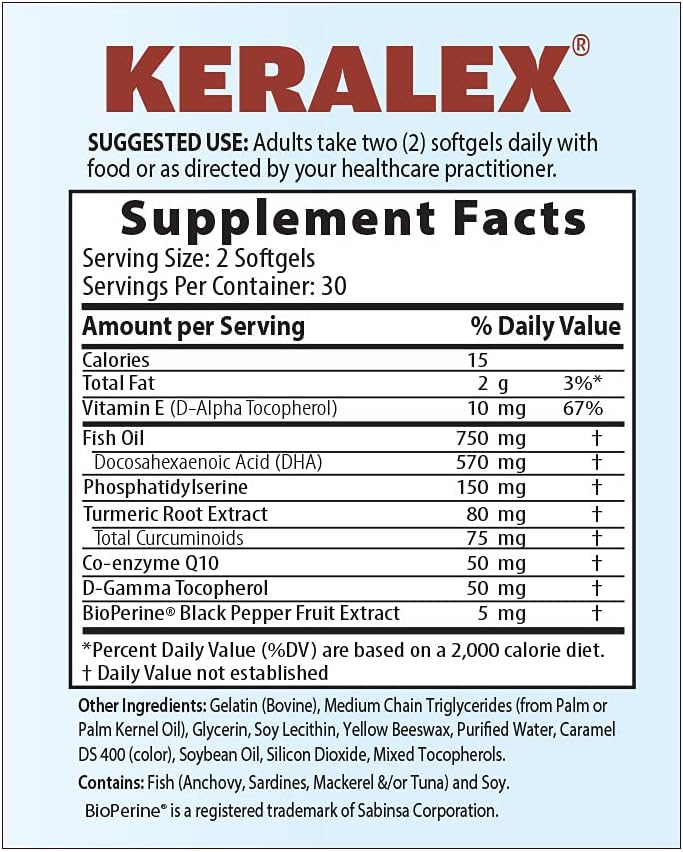 Keralex Brain Health Formula (30 Day Supply) - görsel 2