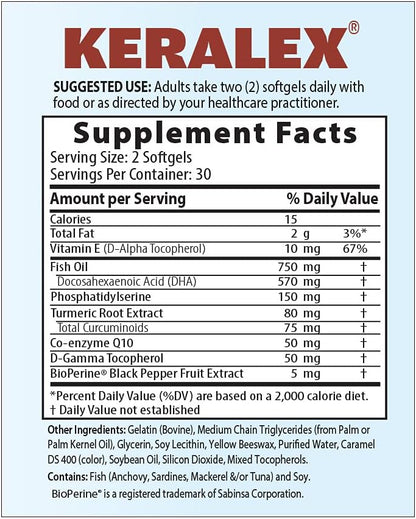 Keralex Brain Health Formula (30 Day Supply)