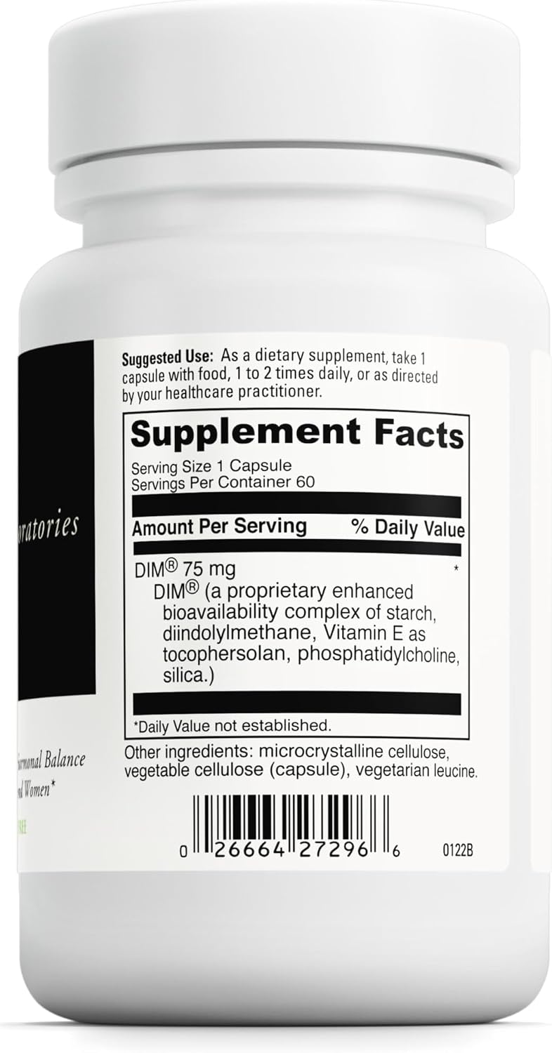 DAVINCI Labs DimPro – Hormonal Balance Support with Vitamin E, 60 Capsules - görsel 2