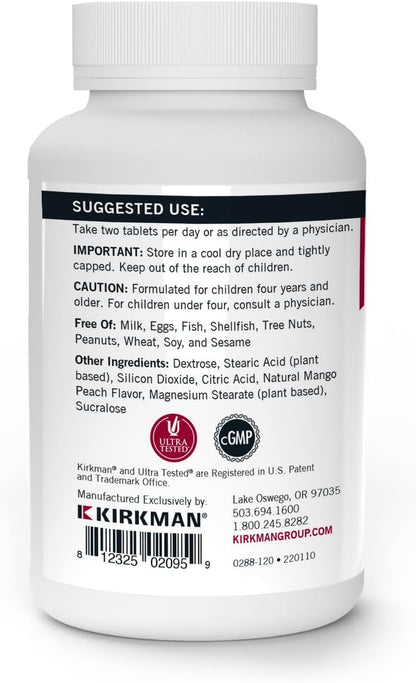 Kirkman Children's Chewable Multivitamin & Mineral Wafers | 120 Wafers