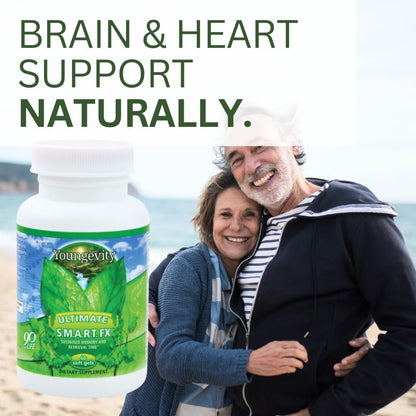 Youngevity S.M.A.R.T. FX™ Nootropic Supplement with DHA, EPA & Rosemary Oil (60 Soft Gels)