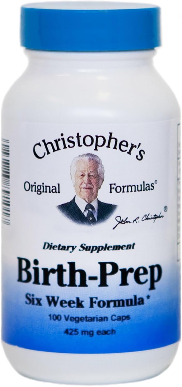 Christopher's Original Formulae Birth-Prep Capsules – Herbal Blend for Mothers-to-Be - görsel 1