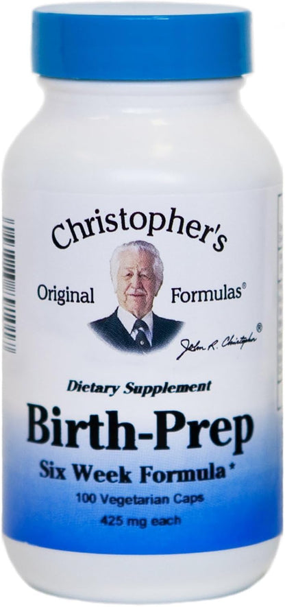 Christopher's Original Formulae Birth-Prep Capsules – Herbal Blend for Mothers-to-Be