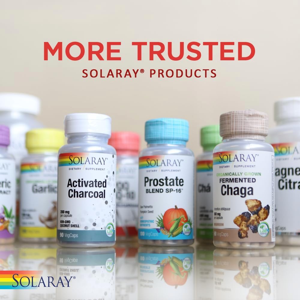 Solaray Capryl - Caprylic Acid Capsules with Calcium, Magnesium and Zinc - görsel 7